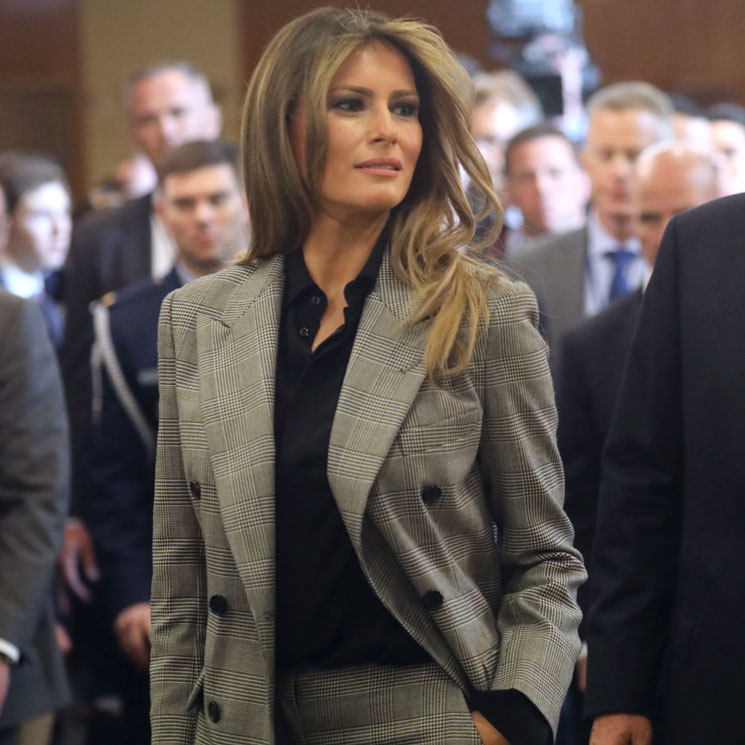 Melania Trump, tras la pista del 'blazer' de Zara de Marta Ortega