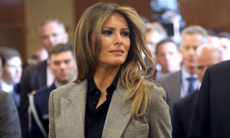 Melania Trump, tras la pista del 'blazer' de Zara de Marta Ortega