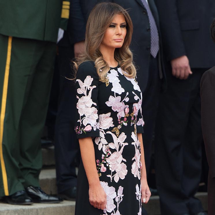 El estilo con el que Melania Trump está sorprendiendo en su gira asiática