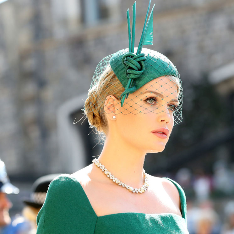 Lady Kitty Spencer, la invitada más elegante de la boda real según los lectores de HOLA.com