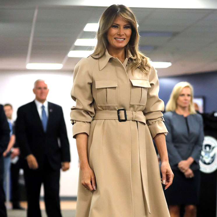 La apuesta ganadora de Melania Trump en su reaparición ante los medios