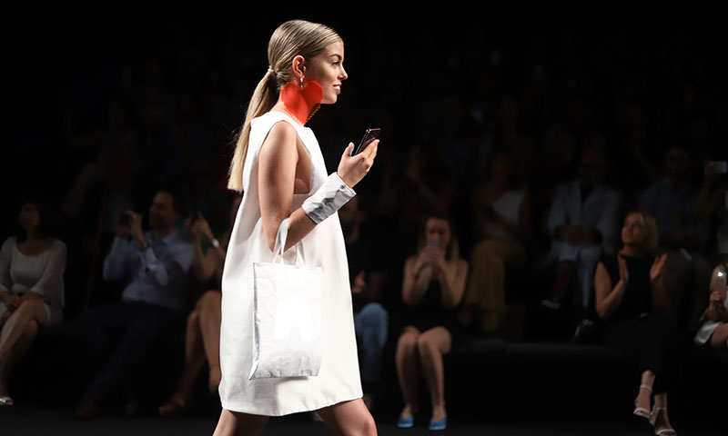 Nerea de OT desfila, por primera vez, en Fashion Week Madrid