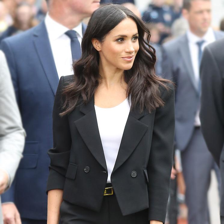 Meghan Markle en su primer récord: 6 looks en 48 horas