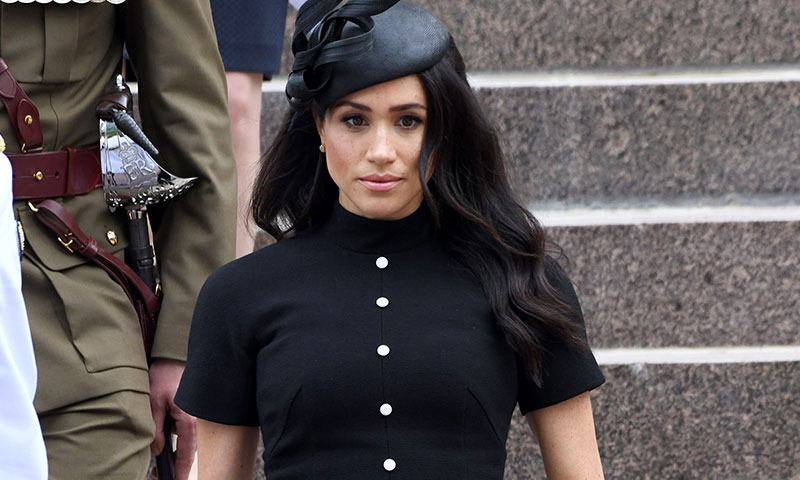 El día que Meghan Markle llevó el mismo vestido que una ex del príncipe Harry