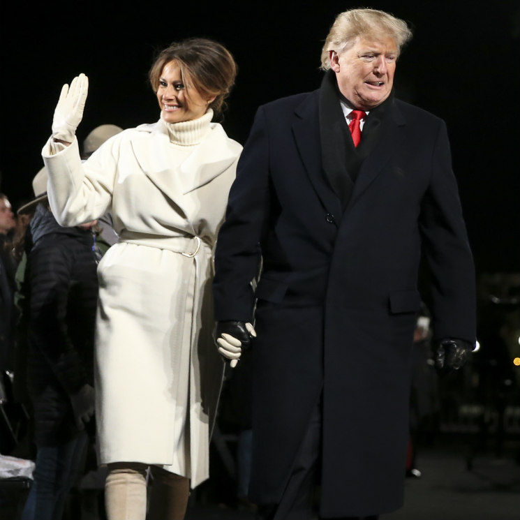 Melania Trump, una sofisticada 'Reina de las Nieves' en la Casa Blanca
