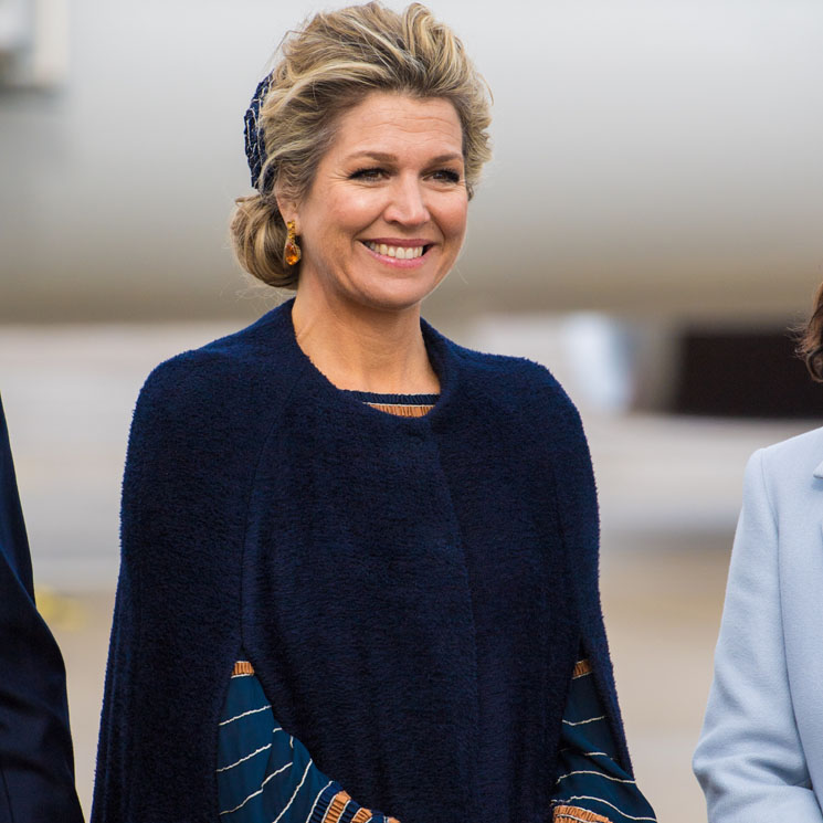 La capa 'degradé' de Máxima de Holanda o la enésima prueba de que es la reina más atrevida