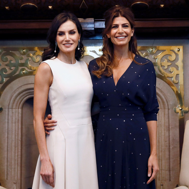 ¡Por fin! Doña Letizia y Juliana Awada protagonizan su esperado duelo de estilo