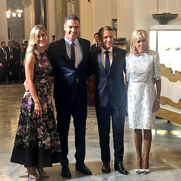 Melania Trump, Begoña Gómez Y Brigitte Macron: Duelo De Estilo Con ...