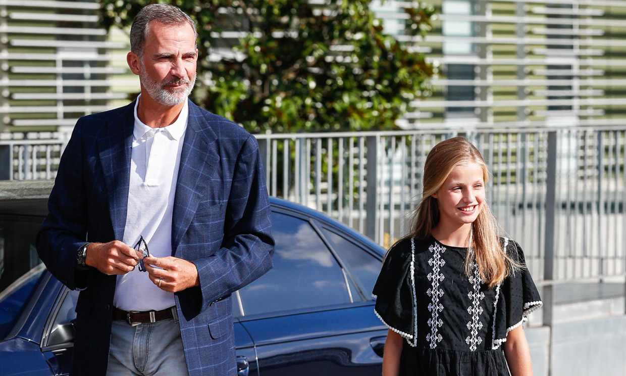 Felipe VI y Princesa Leonor