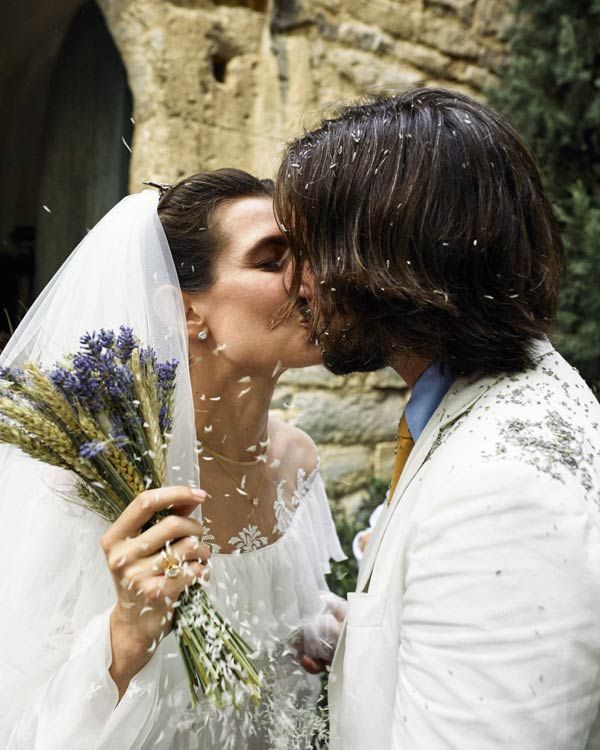 Carlota Casiraghi en su boda religiosa