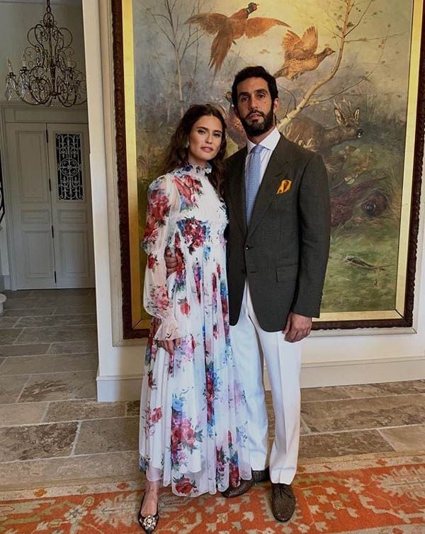 Bianca Balti en la boda de Carlota Casiraghi