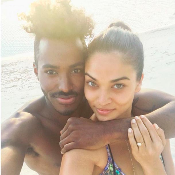 Shanina Shaik, comprometida con su novio DJ Ruckus