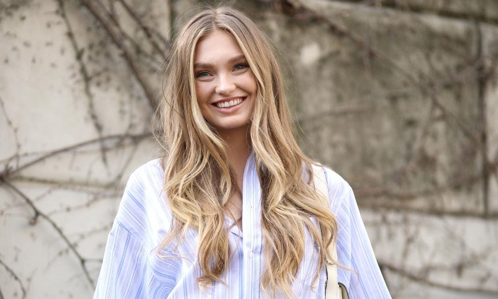 La sorpresa del ángel Romee Strijd en el ecuador de su embarazo