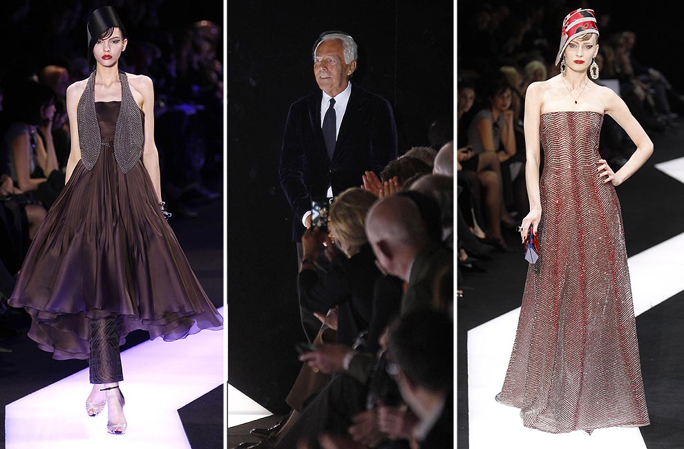 Giorgio Armani Privé y su visión étnica de la Alta Costura