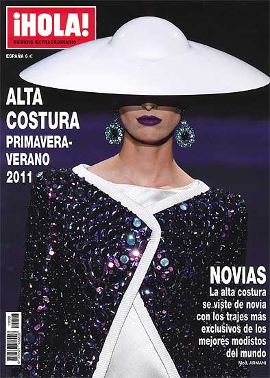 A la venta, especial ‘Alta Costura’ primavera-verano 2011 de la revista ¡HOLA!