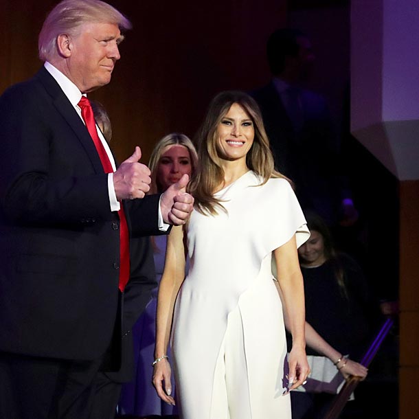 Atrevido y a la última: Melania Trump, el nuevo estilo de la que será Primera Dama de EEUU