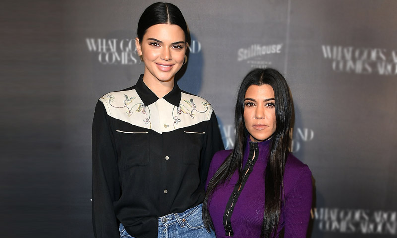 Kourtney Kardashian y Kendall Jenner