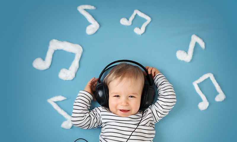 Estimula los sentidos de tu bebé con la música