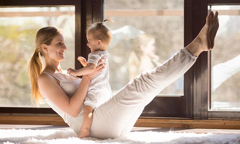 Tu bebé también puede hacer yoga