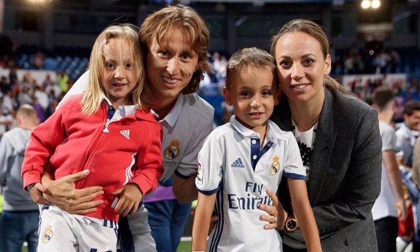 Modric se convierte en padre por tercera vez | Noticias - hola.com