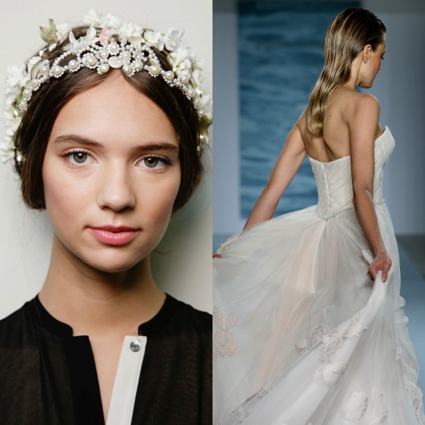 Tres 'beauty looks' de la pasarela de novias de Nueva York (que puedes copiar en casa)