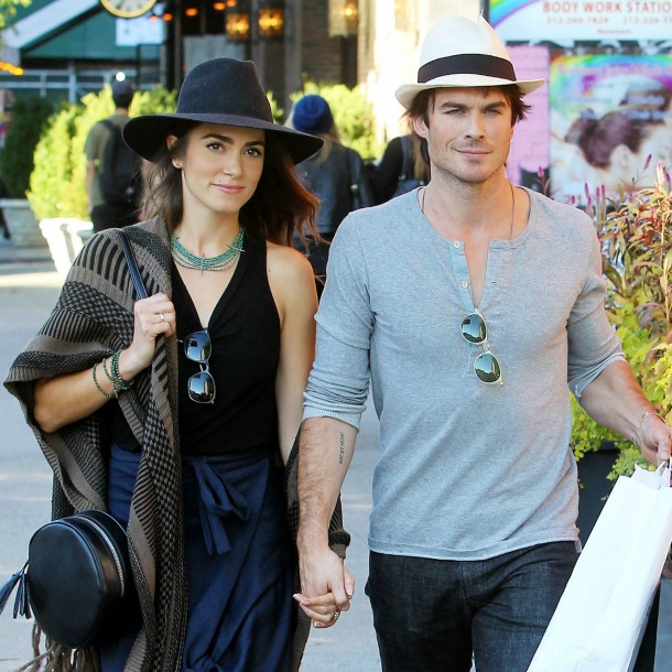 Ian Somerhalder y Nikki Reed: Nuevo mes de casados, nuevo motivo para celebrarlo