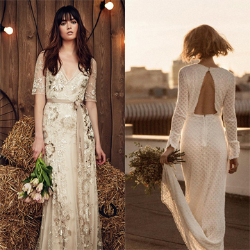 Mancha Respiración salami 10 vestidos de novia para lucir más allá del día de tu boda - Foto 1