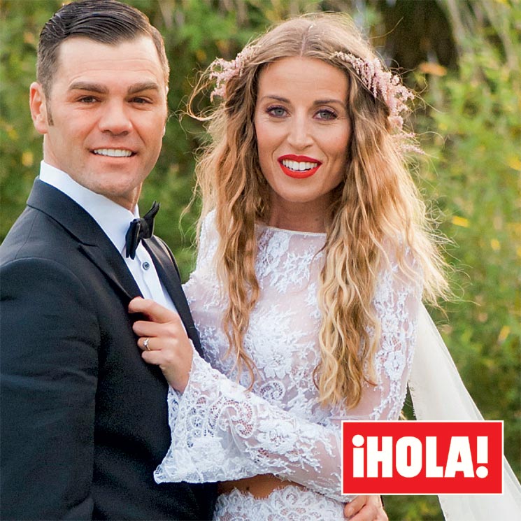 Exclusiva en ¡HOLA!: La divertida boda de Fonsi Nieto y Marta Castro en Ibiza
