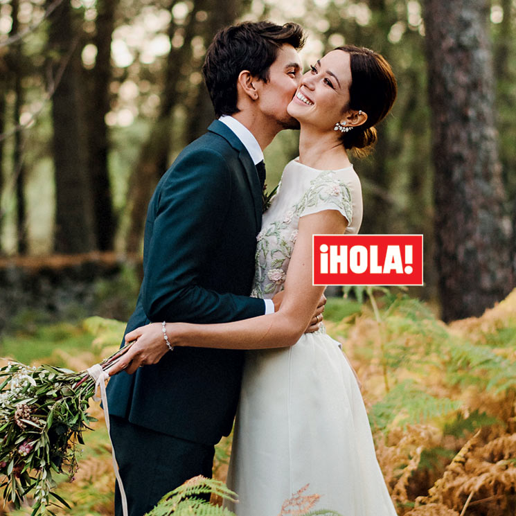 En ¡HOLA!, entramos en la mágica boda de la actriz Dafne Fernández