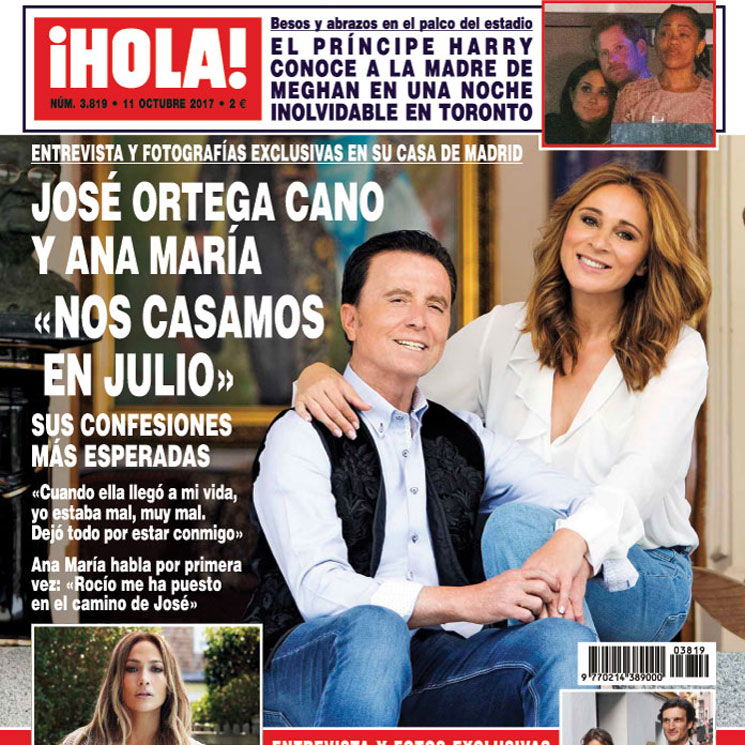 Exclusiva en ¡HOLA!: José Ortega Cano y Ana María: 'Nos casamos en julio'