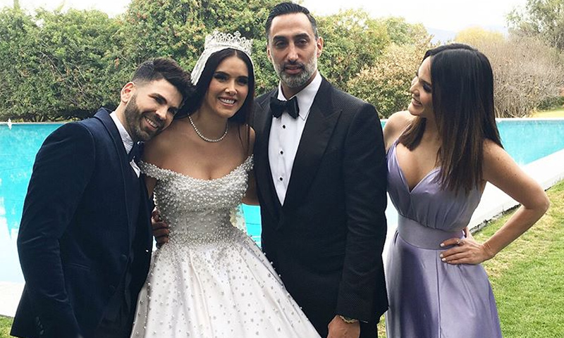 La espectacular boda de Marlene Favela
