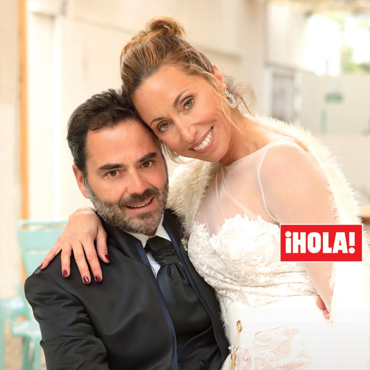 Exclusiva en ¡HOLA!, la divertida boda de Gemma Mengual