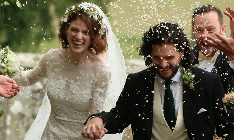 Kit Harington y Rose Leslie