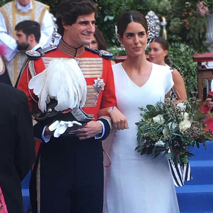 El vestido de novia de Sofía Palazuelo, la versión más moderna de una futura duquesa de Alba
