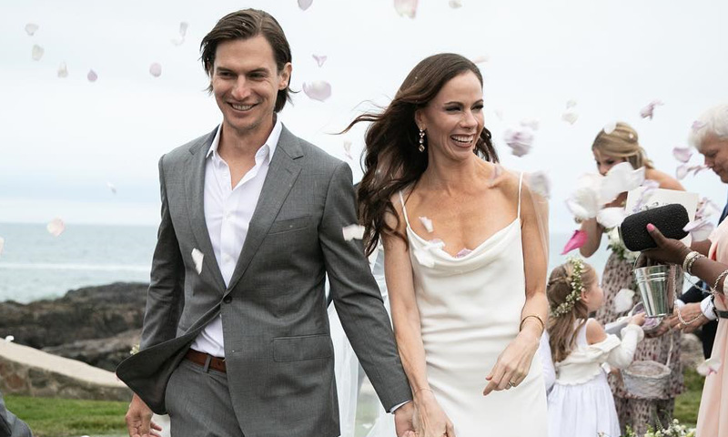 Vestido de novia de Barbara Bush