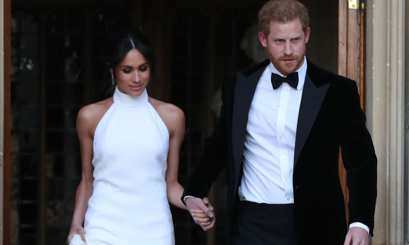 Segundo vestido de novia de Meghan Markle