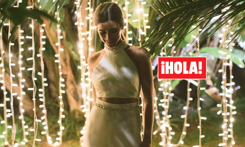 Desvelamos las fotografías de Sandra Gago con su segundo vestido de novia