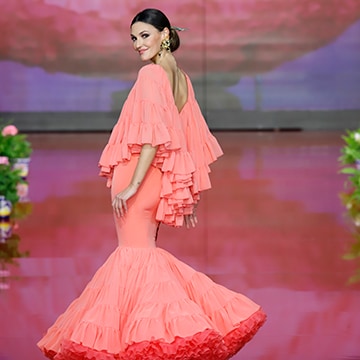 Vestidos de flamenca y tendencias vistas en Simof y We love