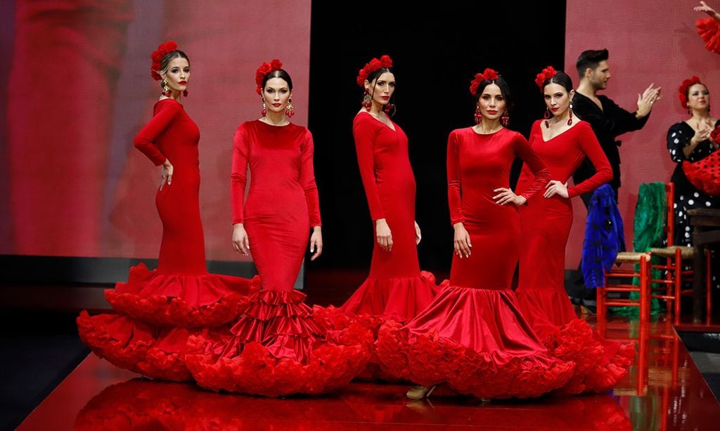 legal Hacer la cena católico Vestidos de flamenca y tendencias vistas en Simof y We love flamenco - Foto  1