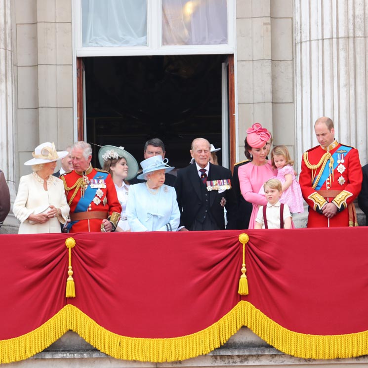 Los pequeños de la casa real inglesa vuelven a ser los protagonistas del 'Trooping the Colour'