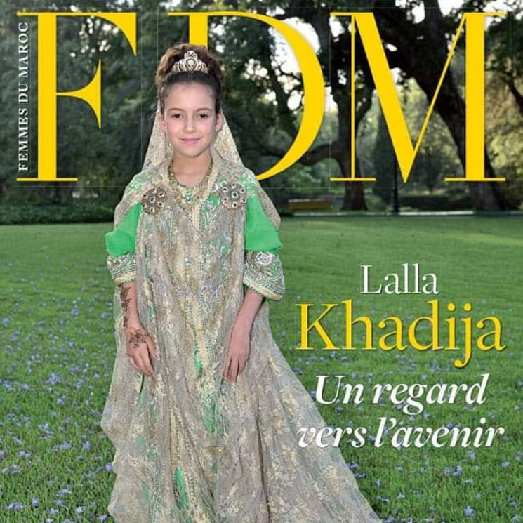 La hija del rey de Marruecos protagoniza la portada de una revista con solo 11 años