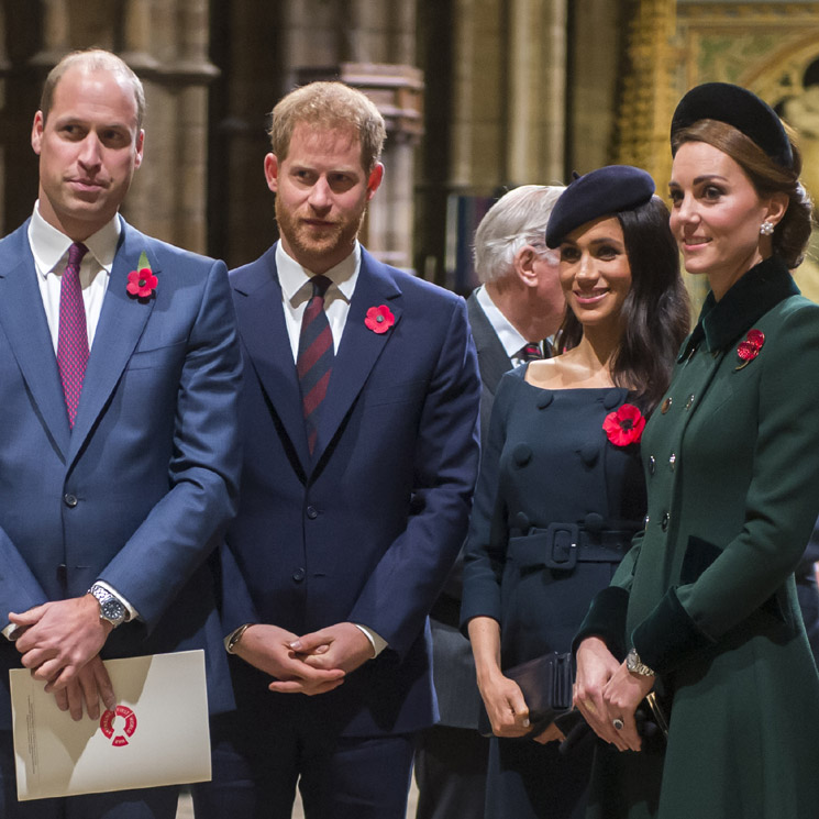 Los Duques de Cambridge y de Sussex se unen en su primer proyecto desde la separación de sus casas