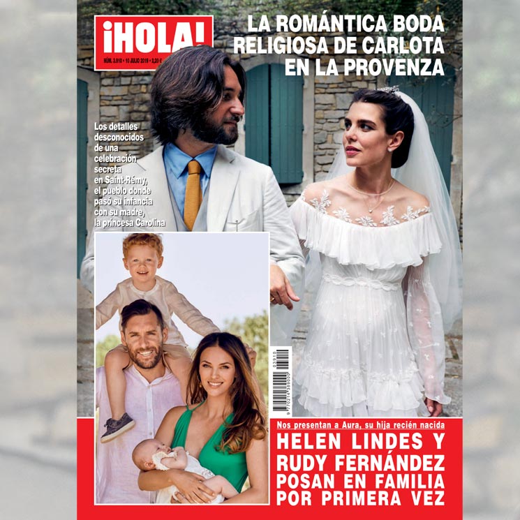 En ¡HOLA!, la romántica boda religiosa de Carlota en la Provenza