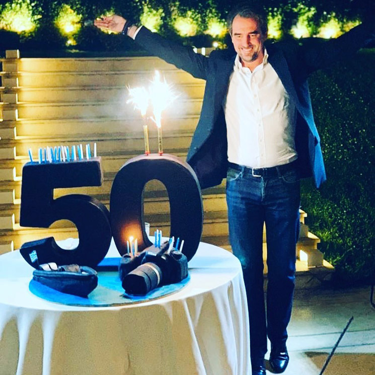 Tatiana Blatnik sorprende a su marido, Nicolás de Grecia, con una gran fiesta de cumpleaños