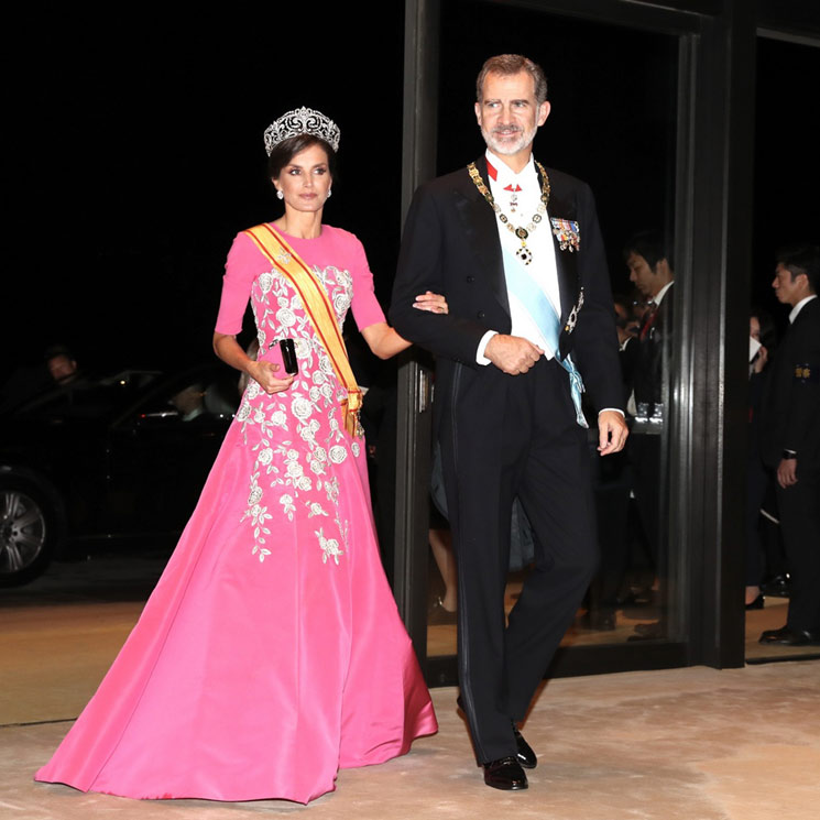 El broche perfecto: los Reyes acuden a la gran cena de gala de los nuevos emperadores de Japón