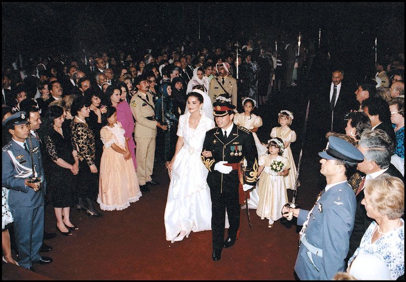 Boda de la reina Rania