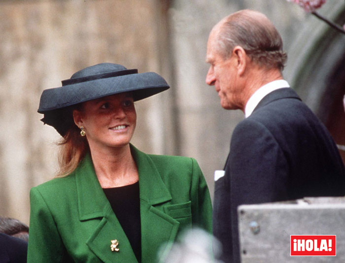 Sarah Ferguson y el duque de Edimburgo