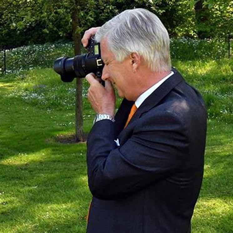 Felipe de Bélgica, fotógrafo de excepción del sello de su hija Elisabeth