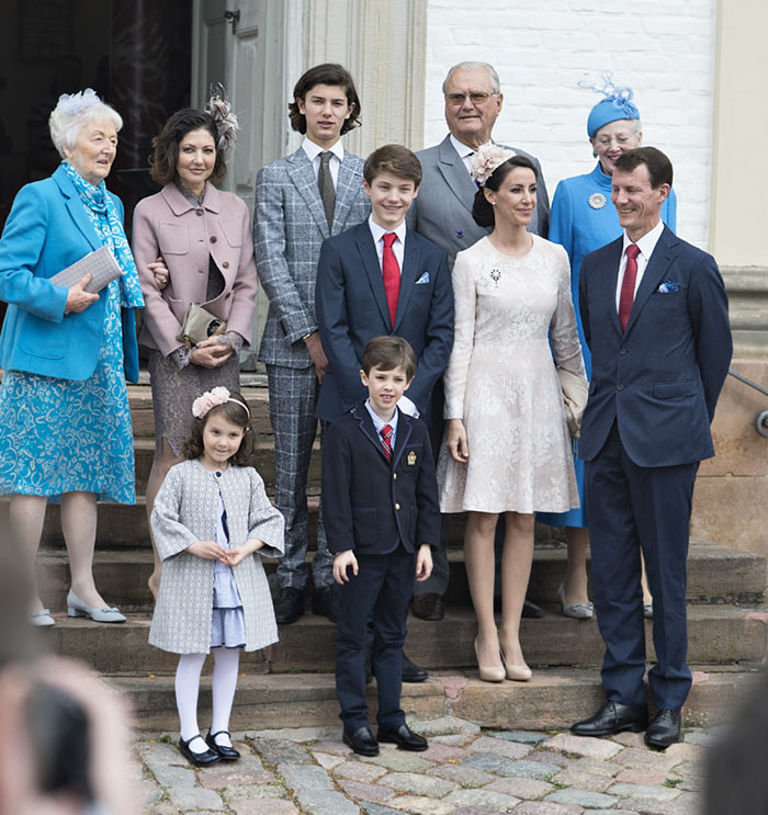 La Familia Real danesa se reúne en la confirmación del ...