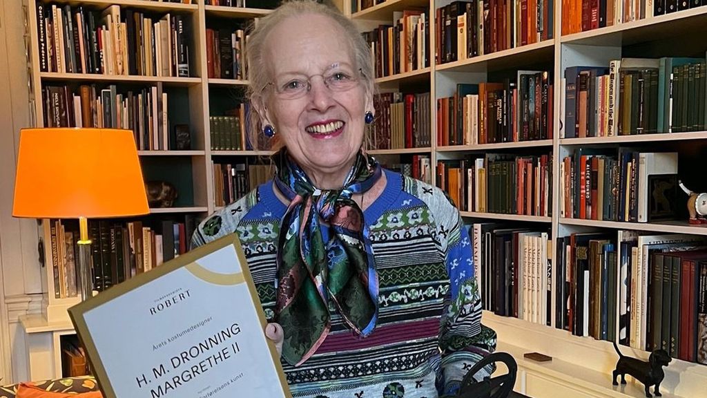 El orgullo de Margarita de Dinamarca al recibir un premio por su otro 'trabajo'